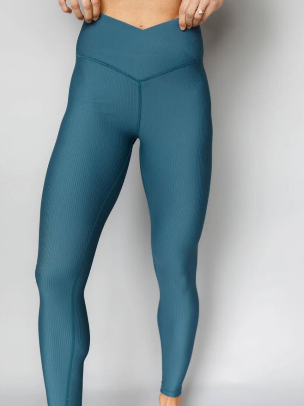 Salt Project Ribbed Energy Crossover Legging - Picture 1 of 6